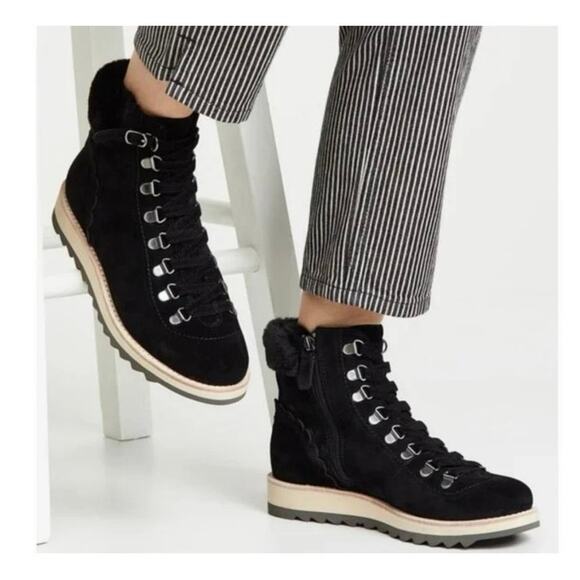 kate spade Shoes - Kate Spade New York BLACK‎ SPORT SUEDE Women's Maira Hiking Boot, US 6 M